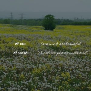 Quote about weeds